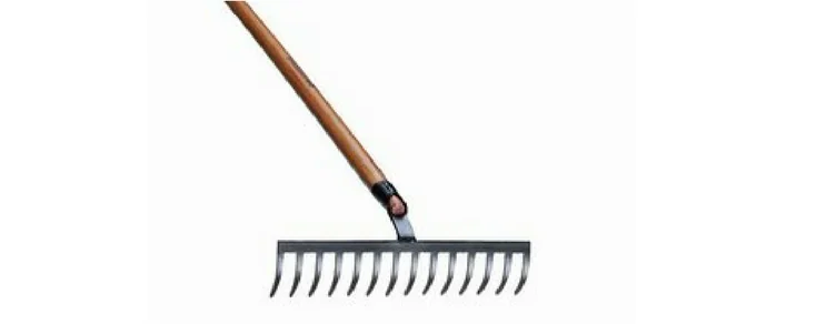 Harken und Rechen gehören zu den wichtigen Gartengeräten für den biologischen Gartenbau. Man benötigt sie zur Beetbearbeit...