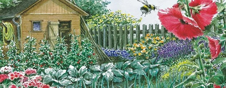 Grundregeln des biologischen Gartens: Im Garten möglichst naturnahe Verhältnisse schaffen.