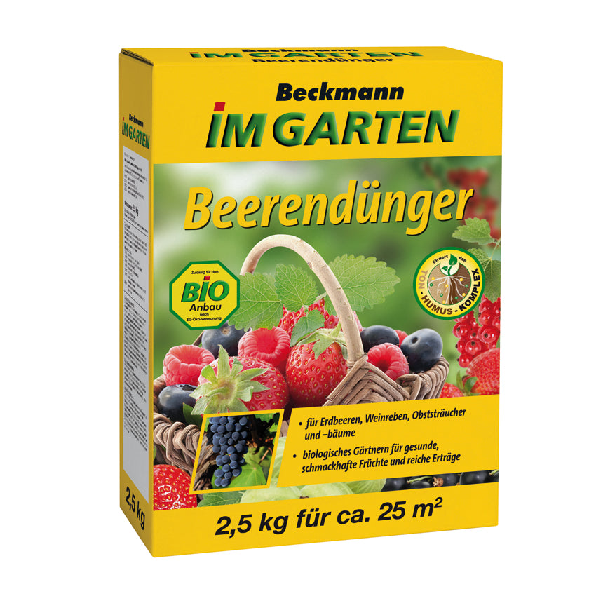 Beckmann BIO Beerendünger 2,5kg – Biogartenladen