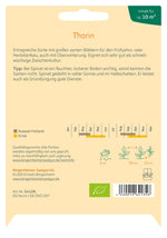 BIO Saatgut Spinat Thorin (Matador) Aussaatanleitung