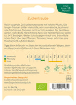 BIO Saatgut Cocktailtomate Zuckertraube Aussaatanleitung