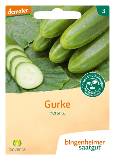 BIO Saatgut Freilandgurke Persika