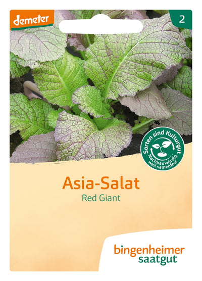 BIO Saatgut Asiasalat Red Giant