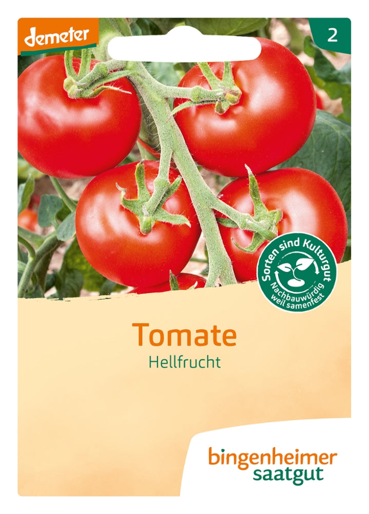 BIO Saatgut Tomate Hellfrucht