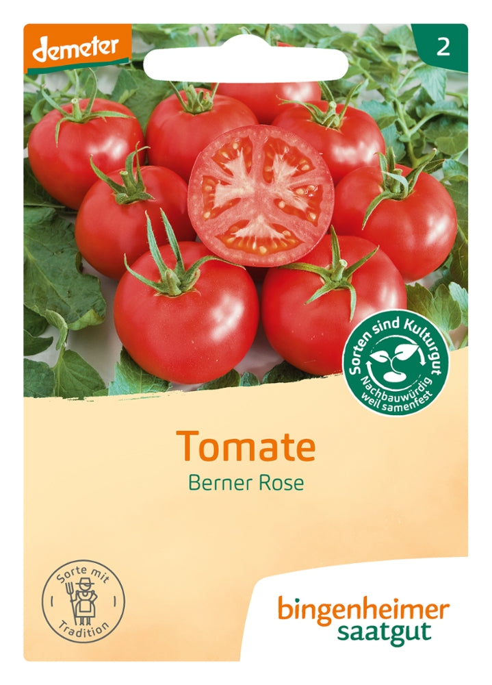 BIO Saatgut Tomate Berner Rose – Biogartenladen