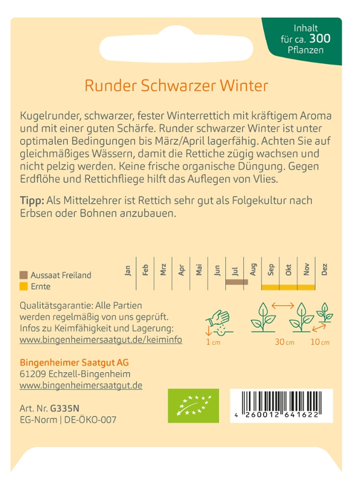 BIO Saatgut Winterpostelein – Biogartenladen