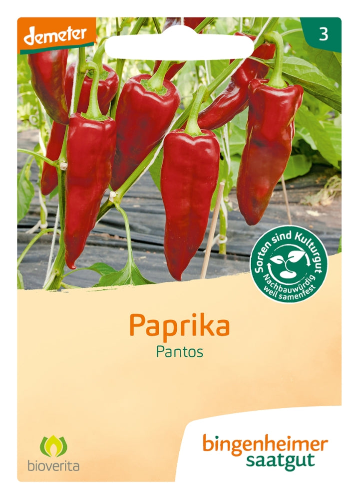 BIO Saatgut Peperoni & Paprika  Biogartenladen