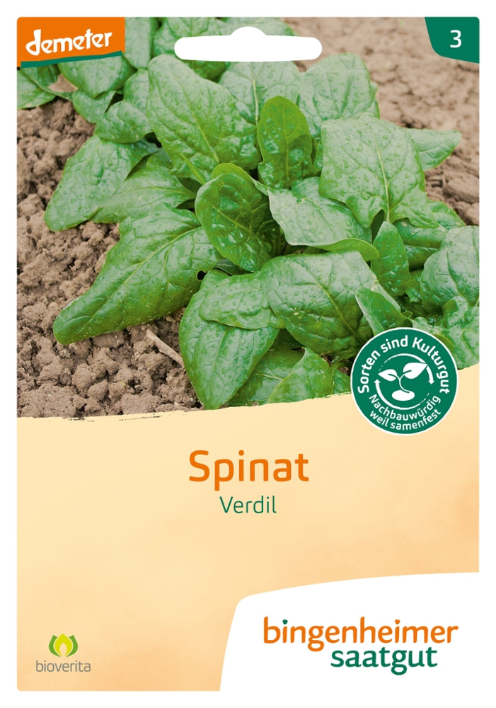 spinat dünger BIO Saatgut Spinat Verdil Winterriesen, bio-dyn Züchtung – Biogartenladen