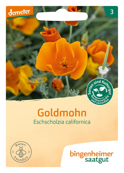 BIO Saatgut Goldmohn