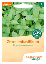 BIO Saatgut Zitronenbasilikum