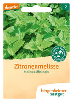 BIO Saatgut Zitronenmelisse
