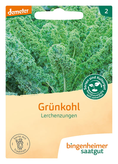 BIO Saatgut Grünkohl Lerchenzunge