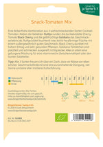 BIO Saatgut Snack-Tomaten Mix Aussaatanleitung