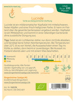 BIO Saatgut Kopfsalat Lucinde Aussaatanleitung