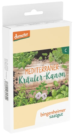 BIO Saatgut Mediterrane Kräuter Saatgutbox