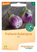 BIO Saatgut Freilandaubergine Lea