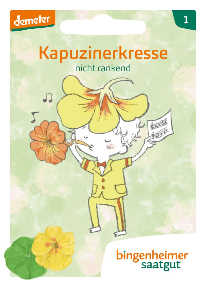 kapuzinerkresse bio saatgut BIO Saatgut Kapuzinerkresse nicht rankend – Biogartenladen