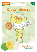 BIO Saatgut Kapuzinerkresse nicht rankend für Kinder