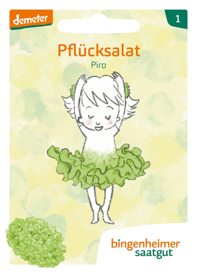 BIO Saatgut Pflücksalat Piro