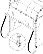 Rollo zum Tomatenhaus