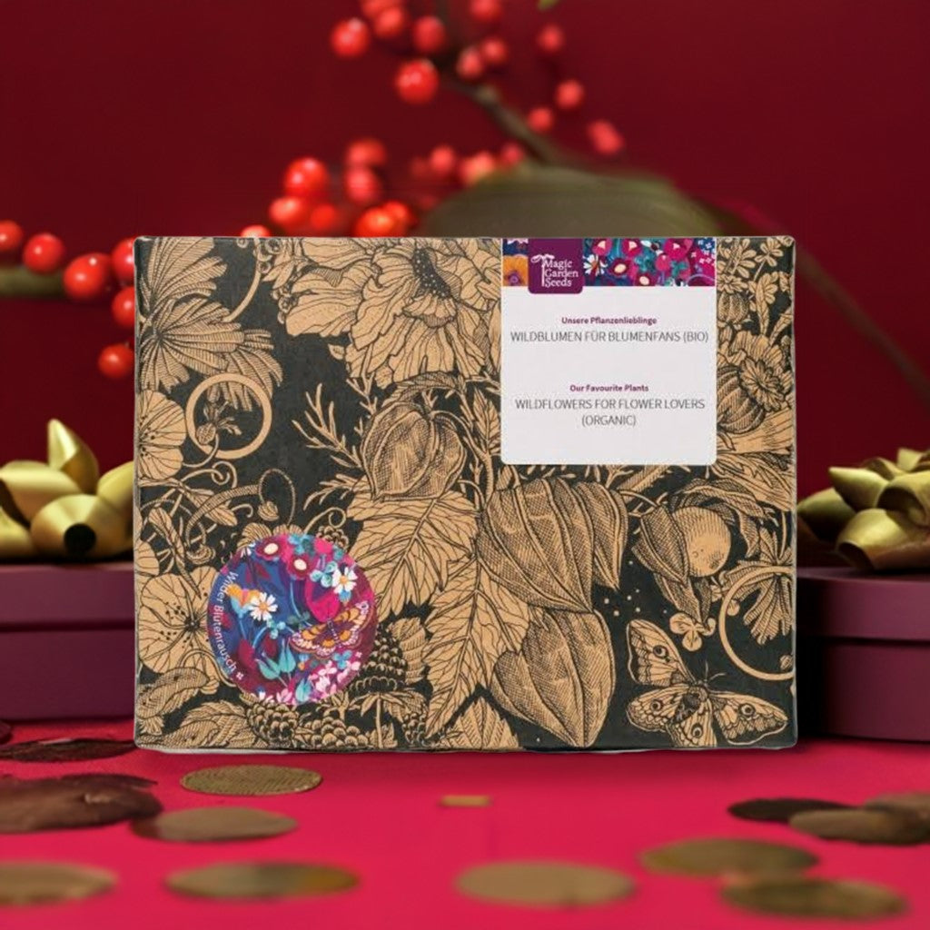 BIO Saatgut Geschenkset Wildblumen für Blumenfans