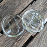 2 Glasgewichte für die Fermentation