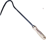 Krumpholz Handsauzahn – geschmiedetes Gartenwerkzeug mit Eschengriff zum Bodenlockern in Hochbeeten und engen Pflanzbereichen