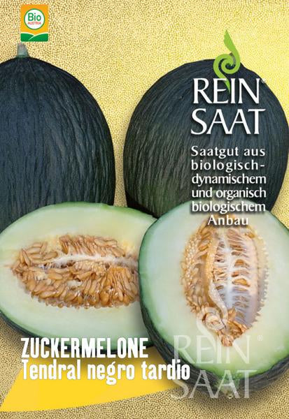 BIO Saatgut Zuckermelone Tendral negro tardio – Biogartenladen
