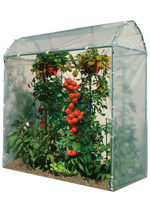 Tomatenhaus 175 x 100 x 210 cm, Stahlrohr verzinkt