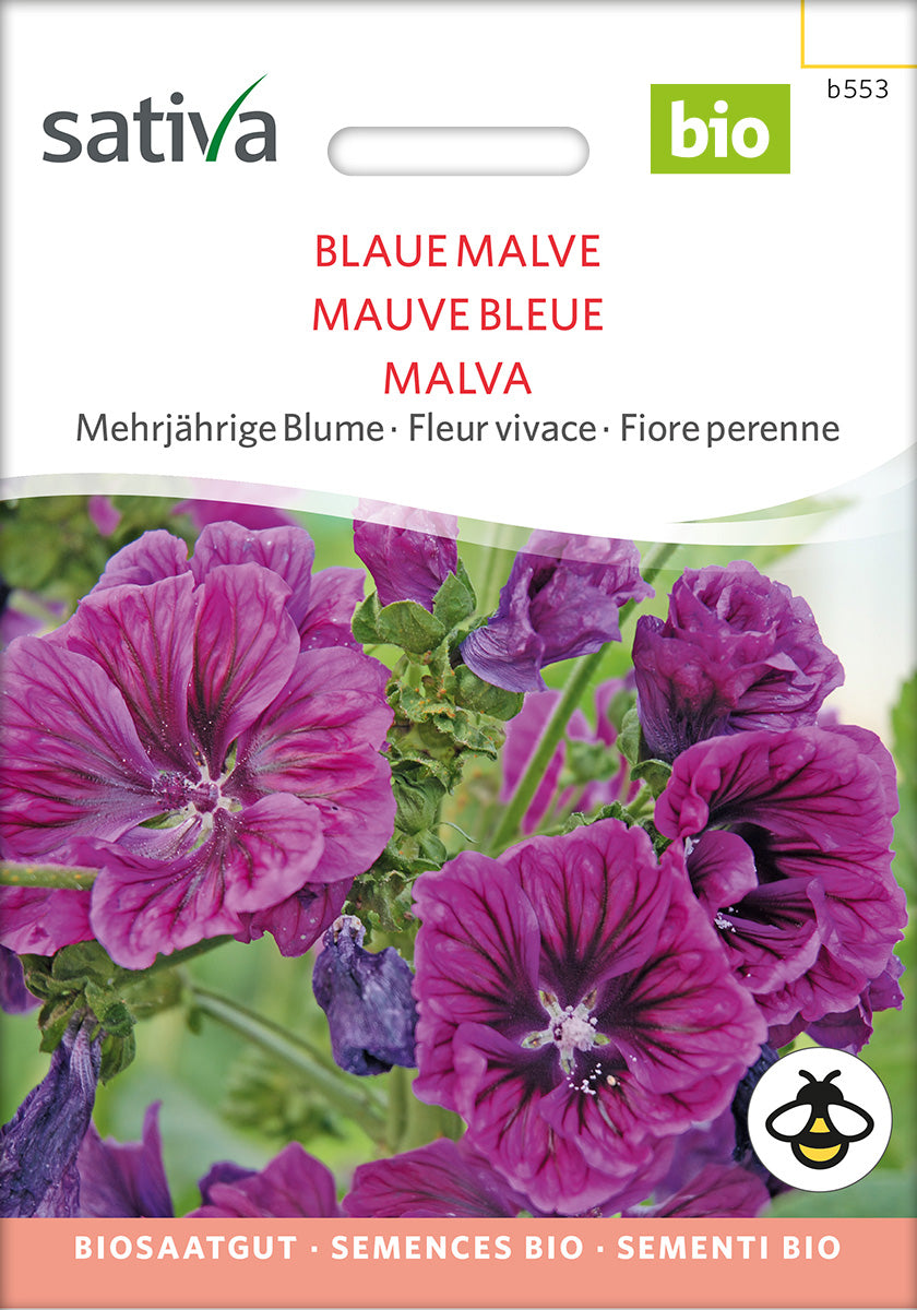 blauer schwede saatgut BIO Saatgut Blaue Malve – Biogartenladen