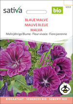 BIO Saatgut Blaue Malve