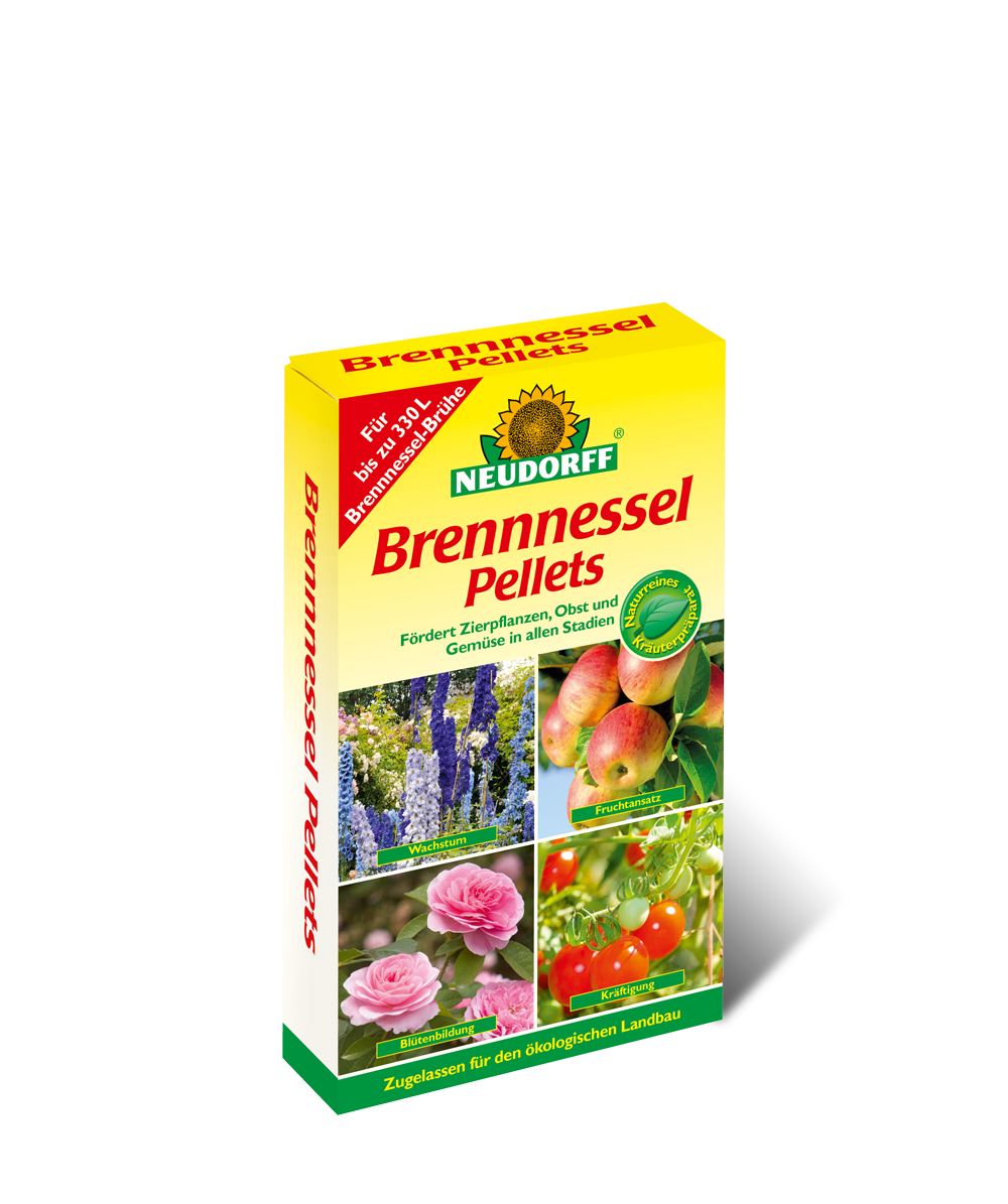 Bio-Dünger von Neudorff: Brennnessel Pellets in 500 g Packung – ideal zur Bodenverbesserung und natürlichen Pflanzenstärkung