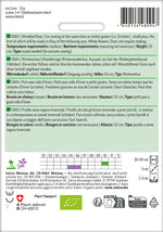 Wintermarkerbse Sima Kulturanleitung