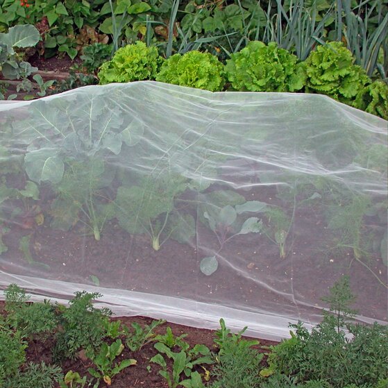 Biologisch abbaubares Kulturschutznetz 2,1 x 5 m – umweltfreundlicher Schädlingsschutz für Gemüse & Beeren