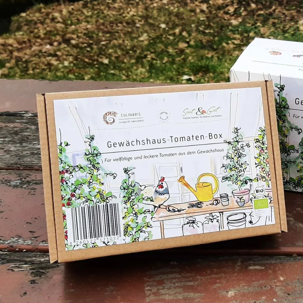 BIO Saatgut Gewächshaustomaten-Box