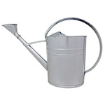 Klassische Gießkanne aus feuerverzinktem Blech mit Brause – 12 l Volumen für die Gartenbewässerung von Hand