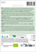 BIO Saatgut Artemisia annua Kulturanleitung