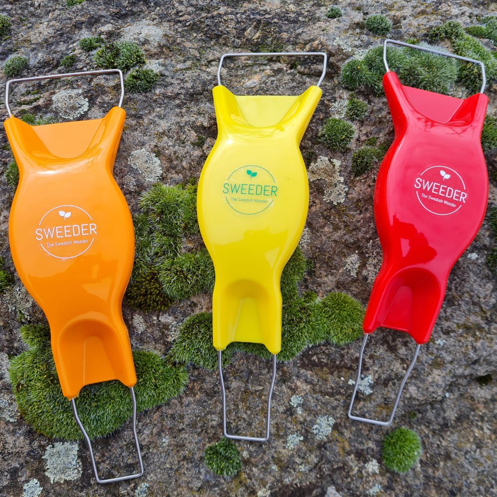 Jätefaust aus Edelstahl – ergonomisches Gartenwerkzeug zum präzisen Unkraut jäten und Boden lockern im Hochbeet und Gemüsereihen