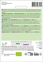 BIO Saatgut Weiße Möhre Küttiger Kulturanleitung