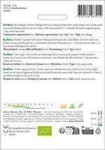 BIO Saatgut Rotkohl Kalibos Kulturanleitung