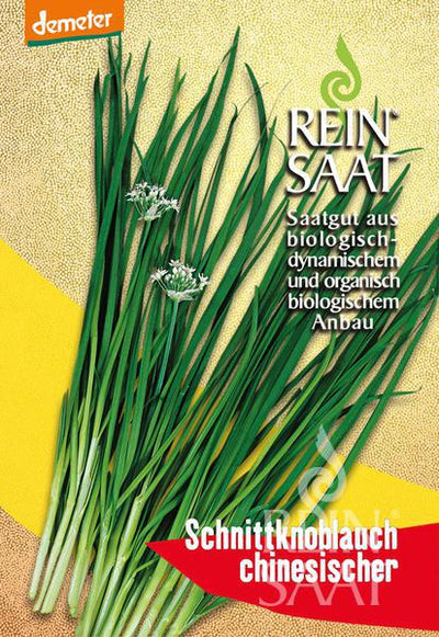 BIO Saatgut Chinesischer Schnittknoblauch