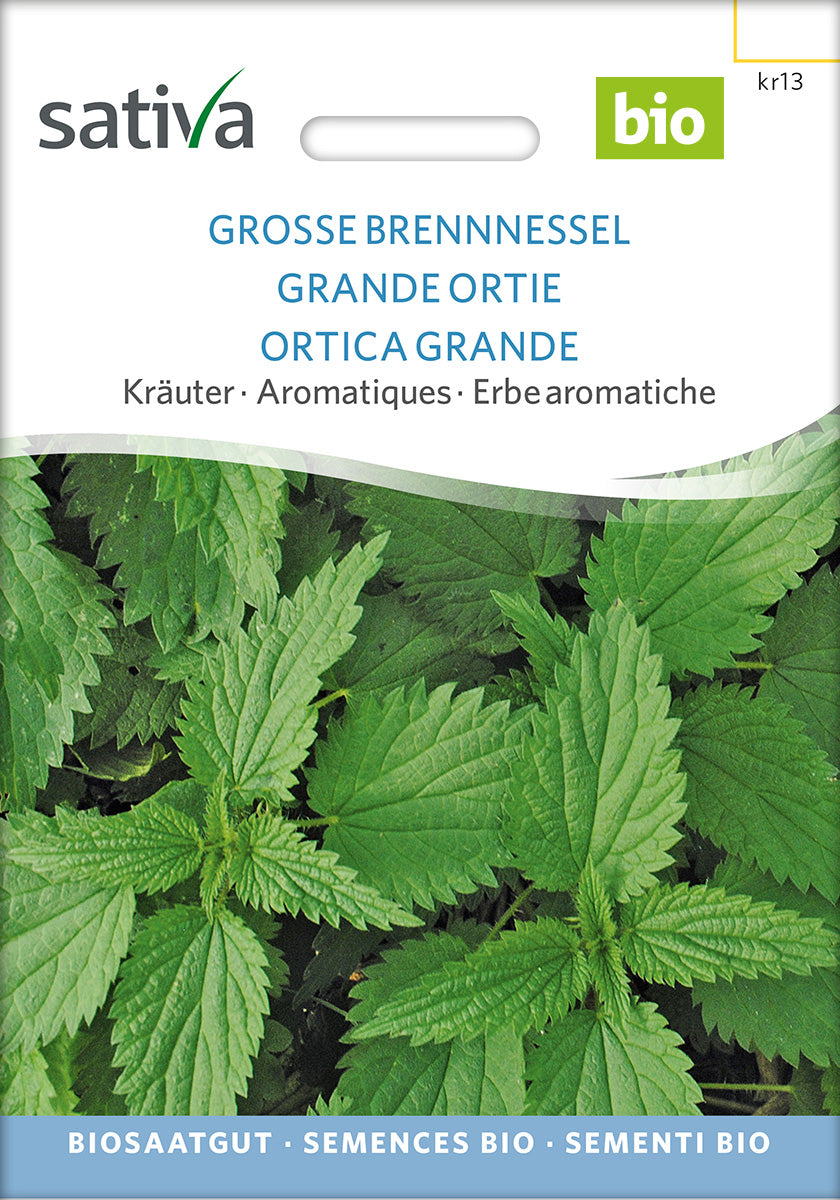 BIO Saatgut Grosse Brennnessel – Biogartenladen