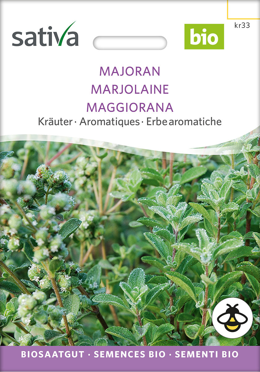 BIO Saatgut Majoran Sativa