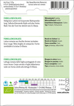 BIO Saatgut Romanasalat Forellenschluss Kulturanleitung