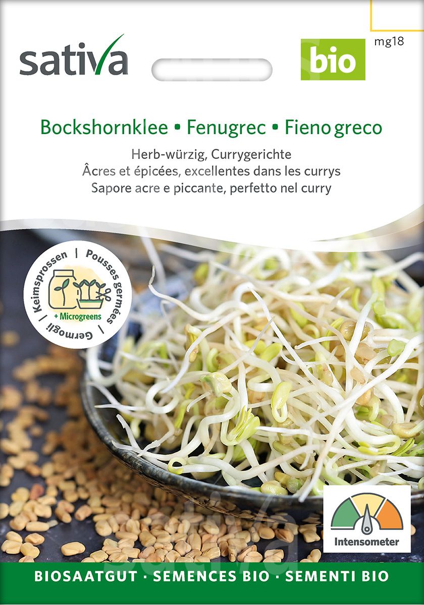 BIO Saatgut Keimsaaten Bockshornklee