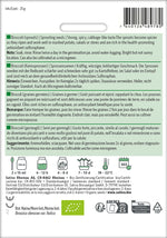 Broccoli Keimsprossen Kulturanleitung