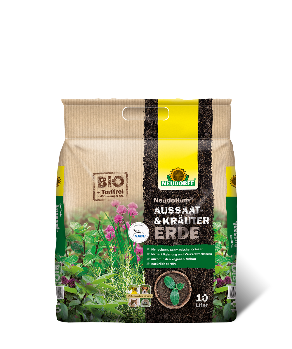 NeudoHum® Aussaat- und KräuterErde 10l