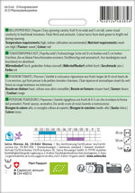 BIO Saatgut Tomatenpaprika rot Kulturanleitung