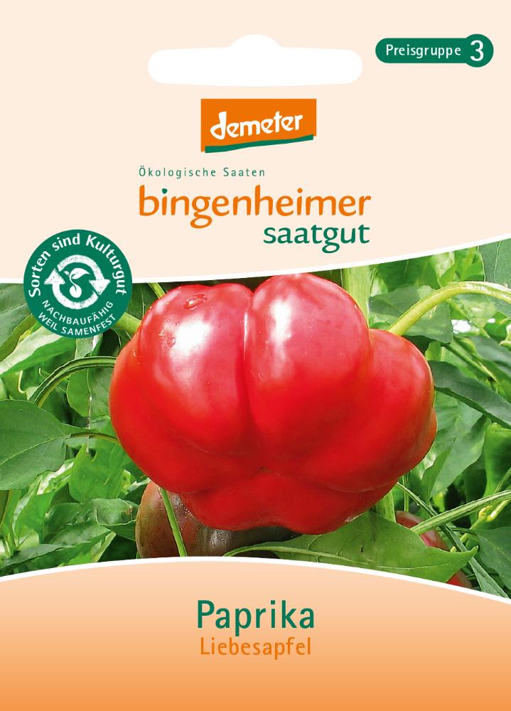 BIO Saatgut Paprika Liebesapfel – Biogartenladen