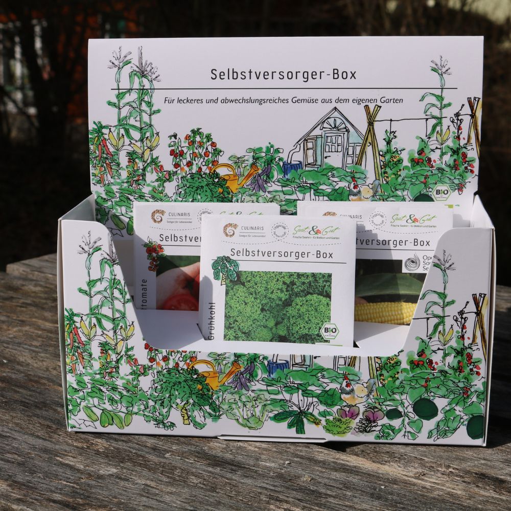 bio gemüse saatgut kaufen BIO Saatgut Selbstversorger-Box – Biogartenladen
